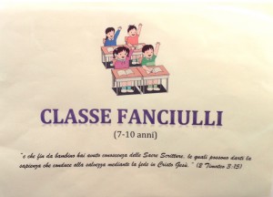 classe fanciulli